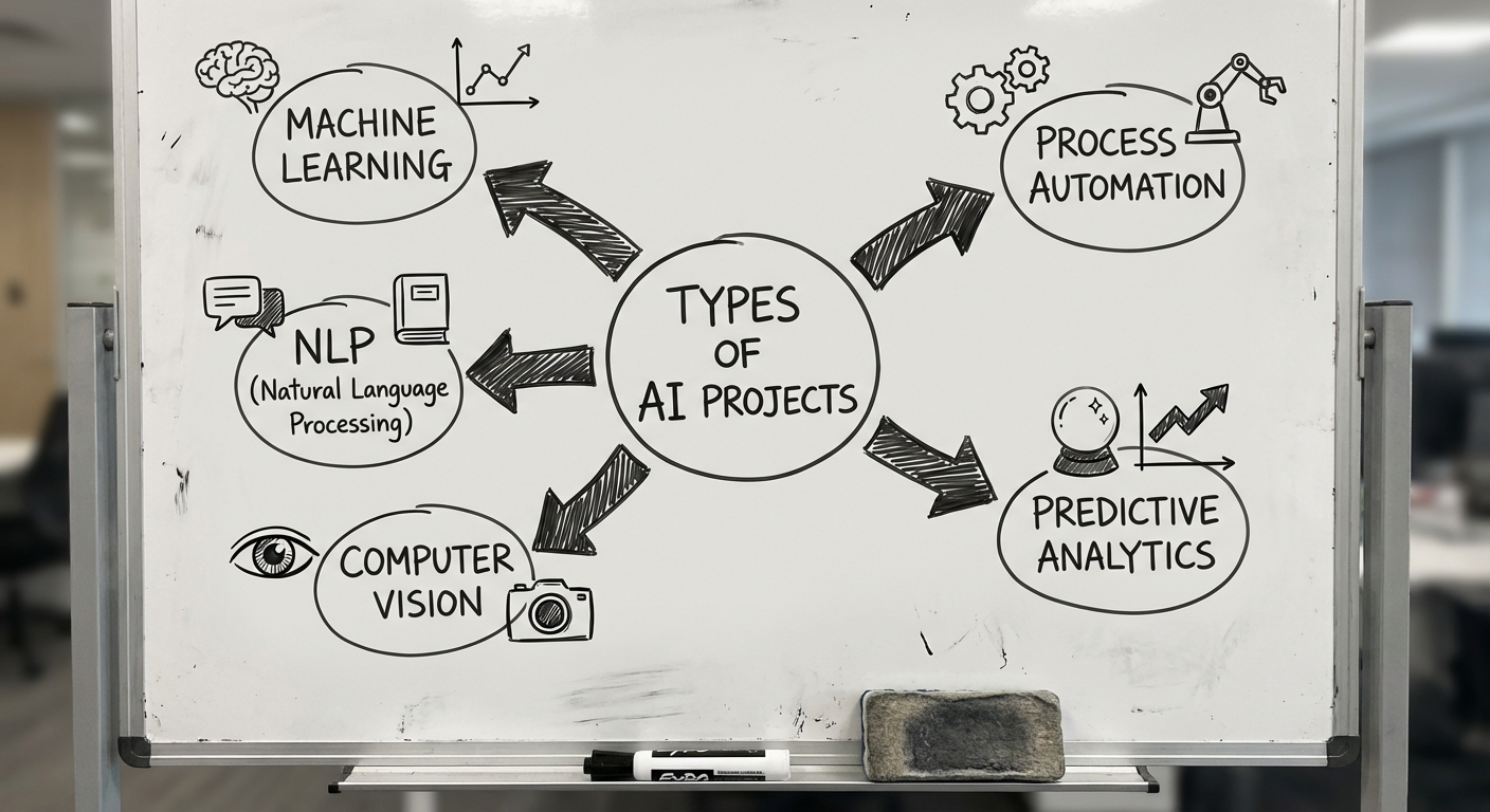 Types of AI development projects