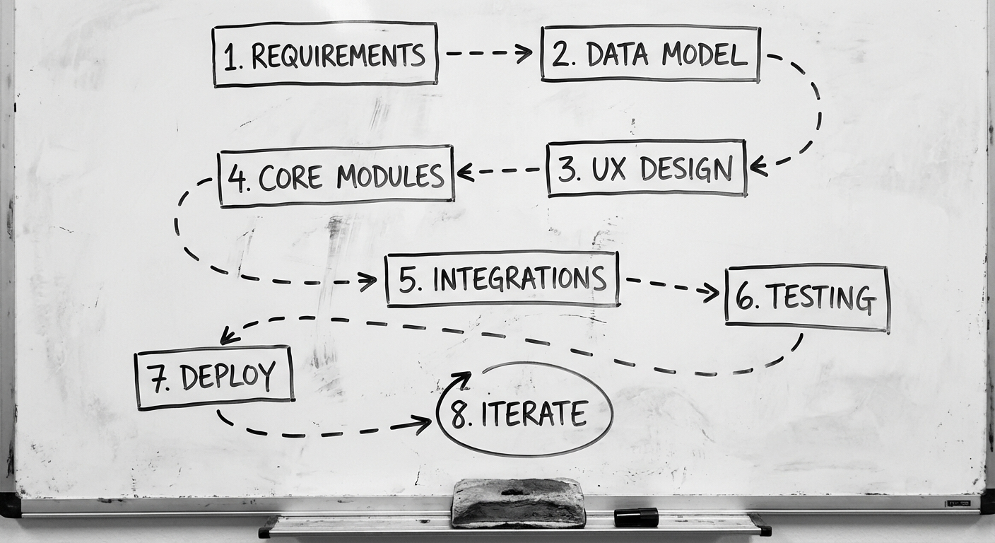 CRM build step-by-step process